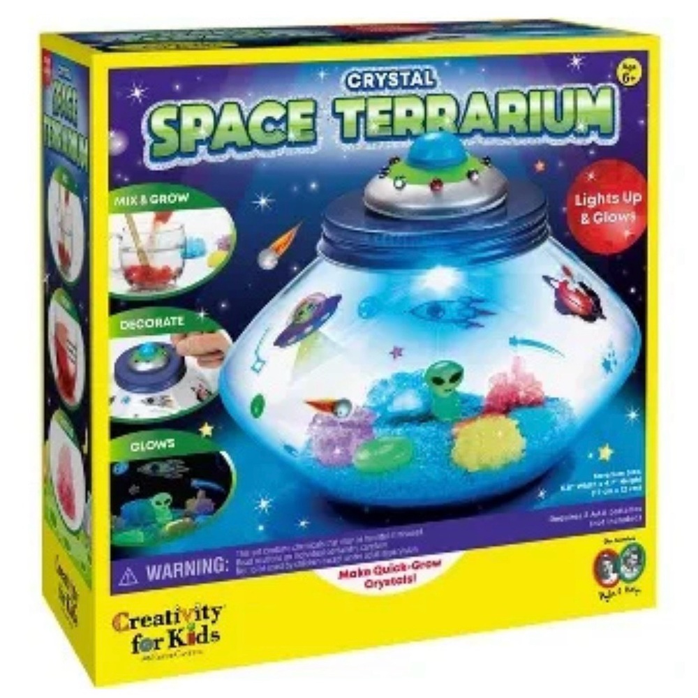 Crystal Space Terrarium - Blue